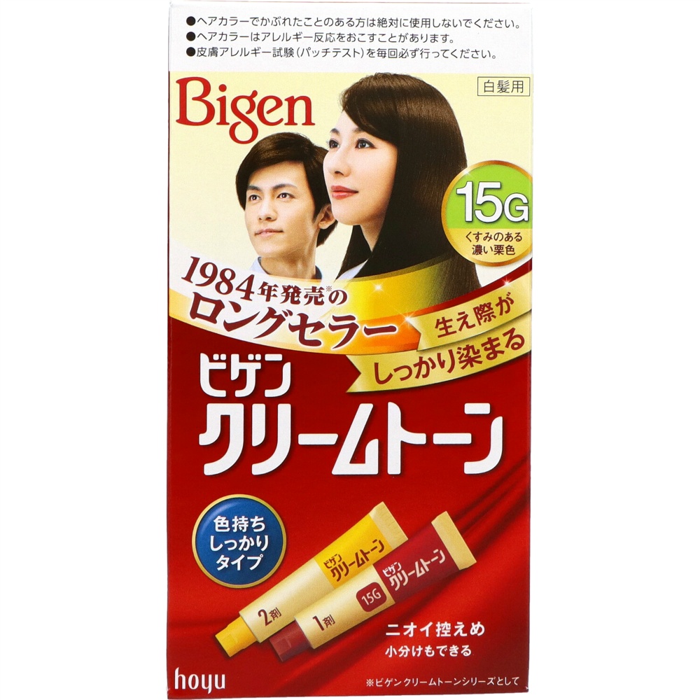 Bigen Cream Tone 15g - Dull dark chestnut color 1/27 – Sumotori.Trade