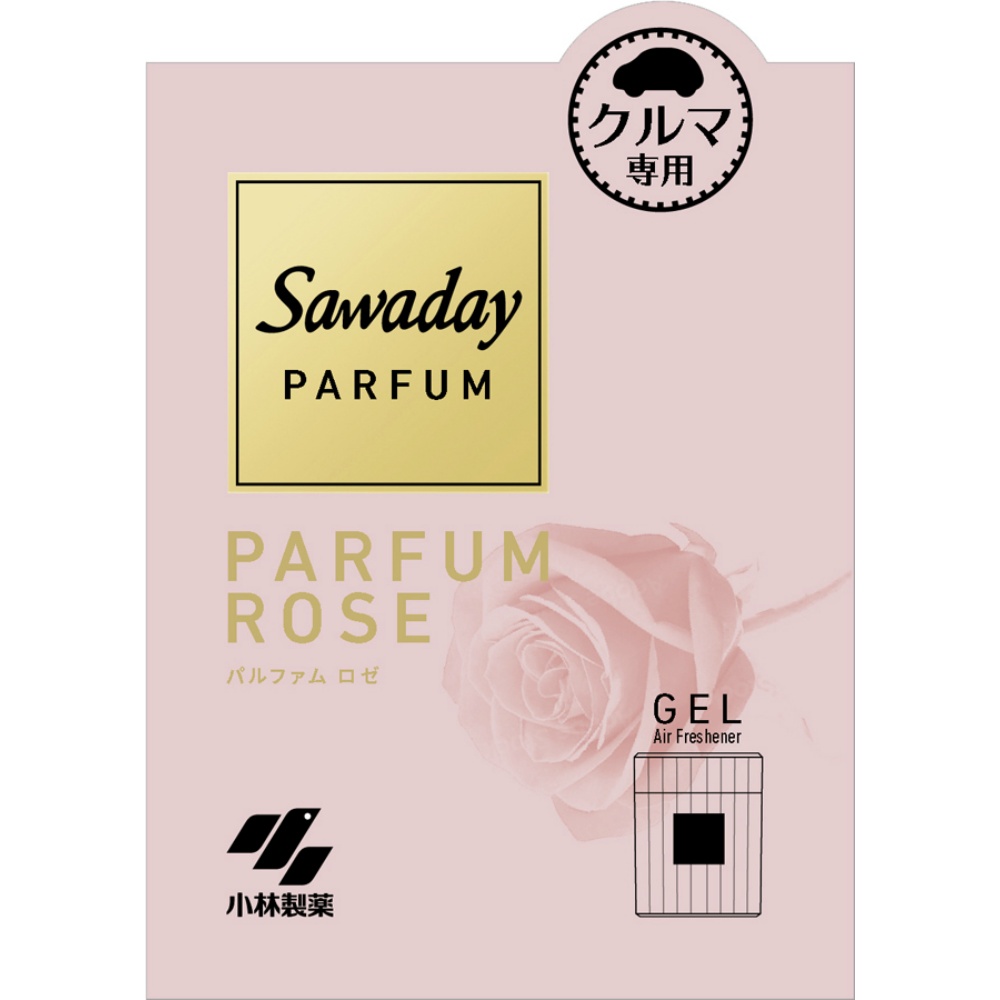 Sawaday Car Gel Parfum Rose 1/28 – Sumotori.Trade