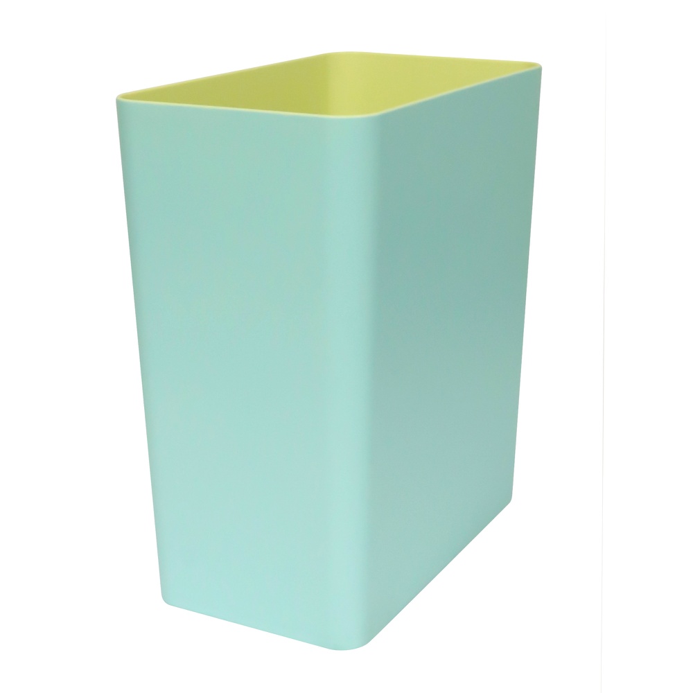 Macaron dustbin, square, blue 1/12 – Sumotori.Trade