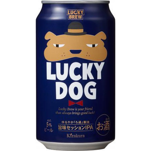Kizakura Lucky Dog 350ml 1/24 – Sumotori.Trade