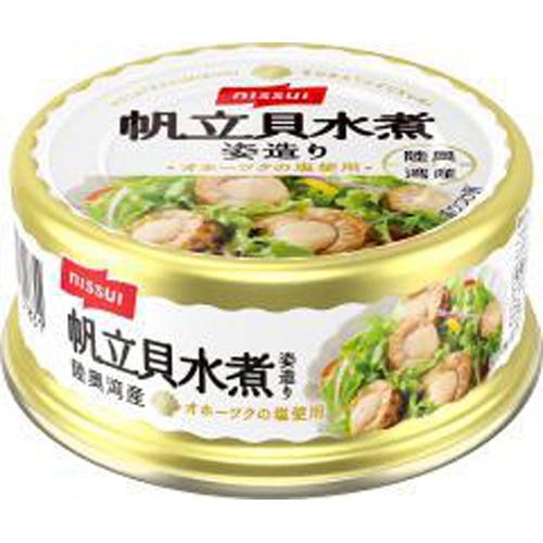 Nissui Boiled Scallops Whole Sashimi 70g 1/48 – Sumotori.Trade