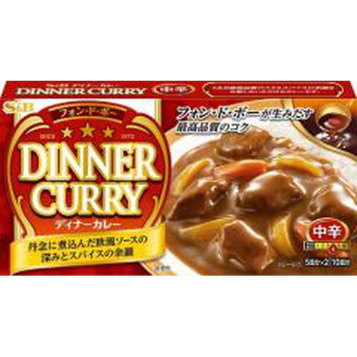 S&B Dinner Curry Medium Spicy 194g 1/40 – Sumotori.Trade