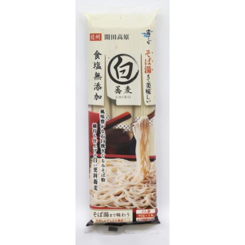 Hakubaku Soba noodles, delicious even in broth, white, 270g 1/10 – Sumotori.Trade
