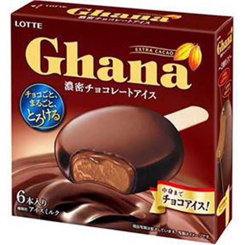Lotte Ghana Rich Chocolate Ice Cream 1/8 – Sumotori.Trade