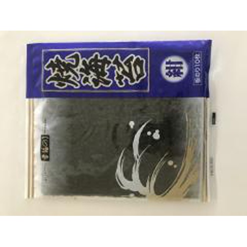 Takaokaya Roasted Seaweed, Navy Blue, 10 Sheets 1/60 – Sumotori.Trade