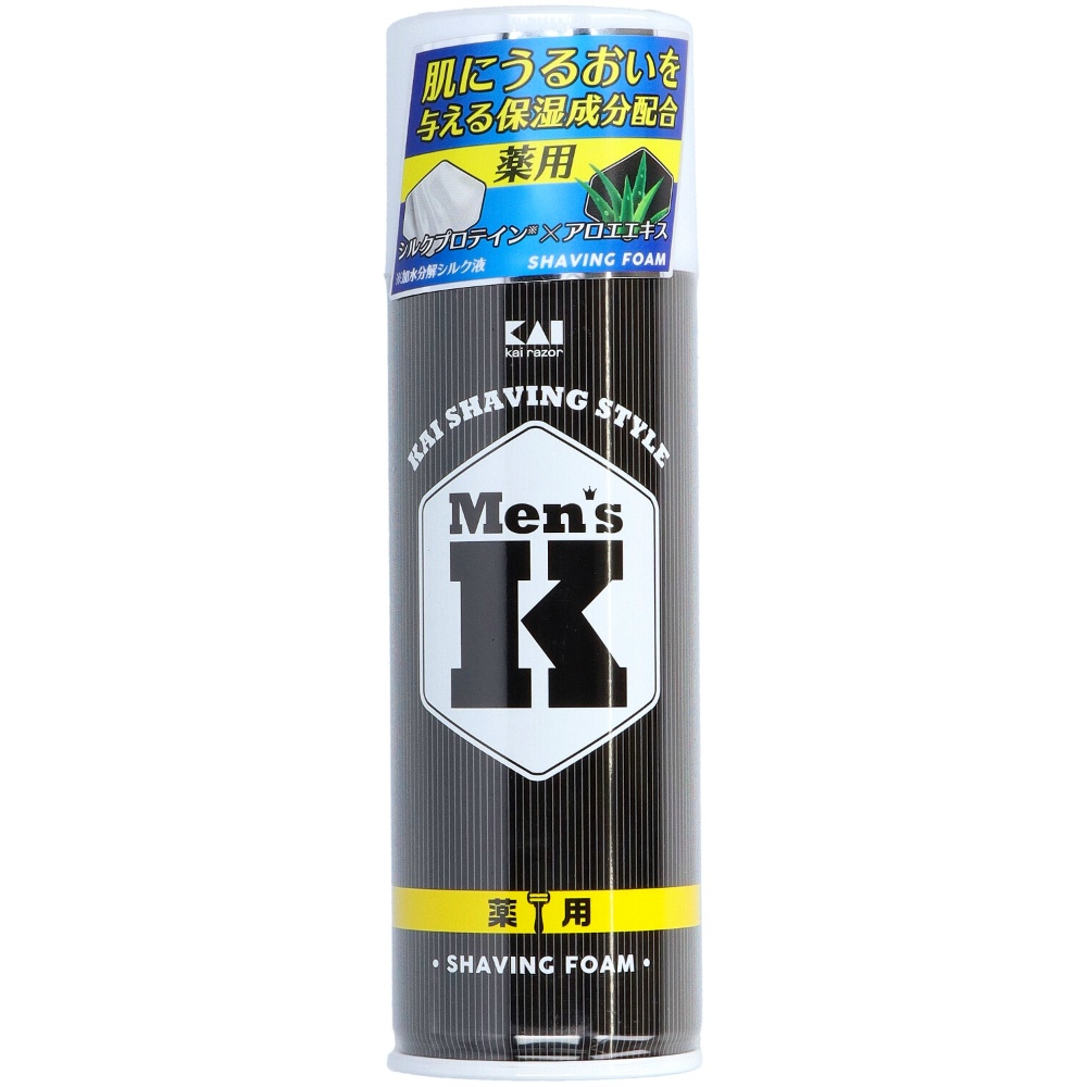MENS Silk Protein Medicated Shaving Foam 1/48 – Sumotori.Trade