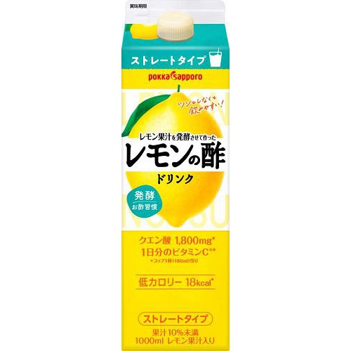 Pokka S Lemon Vinegar Drink 1L 1/6 – Sumotori.Trade
