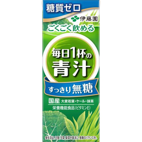 Itoen Daily Green Juice Unsweetened 200ml 1/24 – Sumotori.Trade