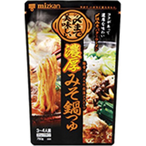Mitsukan Rich Miso Nabe Soup Straight 750g 1/12 – Sumotori.Trade