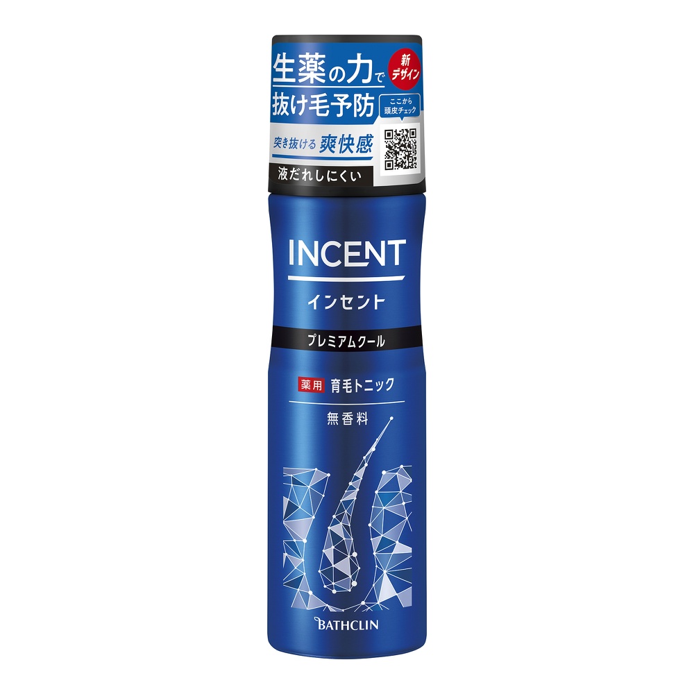 Incent Medicated Hair Growth Tonic, Unscented, Premium Cool, 190g 1/24 – Sumotori.Trade