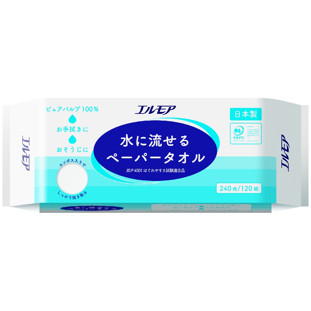 Elmore flushable paper towels 1/36 – Sumotori.Trade