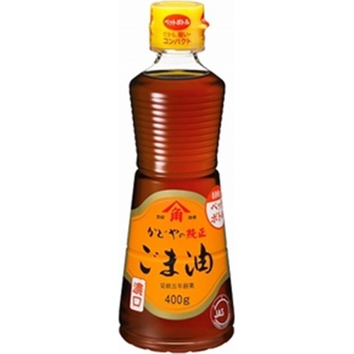 Kadoya Pure Sesame Oil Dark P400g 1/12 – Sumotori.Trade