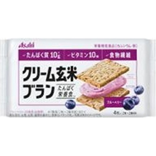 Asahi G Cream Brown Rice Bran Blueberry 72g 1/48 – Sumotori.Trade