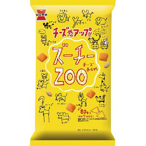 Iwatsuka Cheese Arare, ZOO Cheese 80g 1/12 – Sumotori.Trade