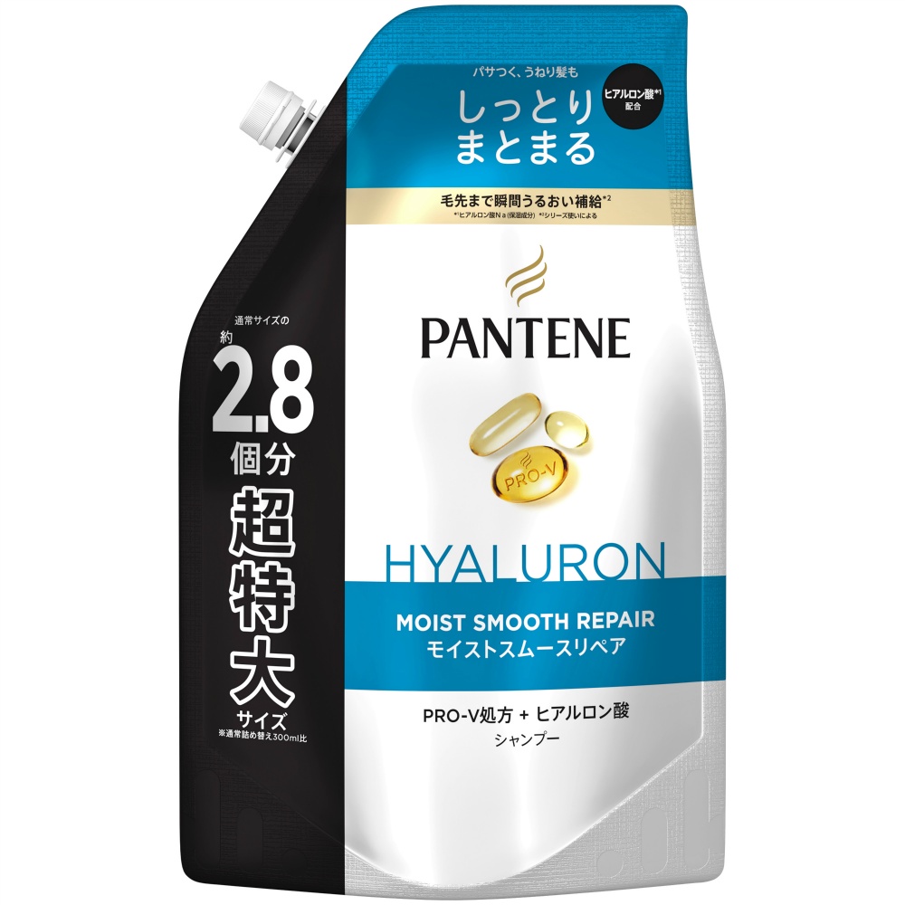 Pantene Moist Smooth Repair Shampoo Refill (Extra Large) 1/6 – Sumotori.Trade