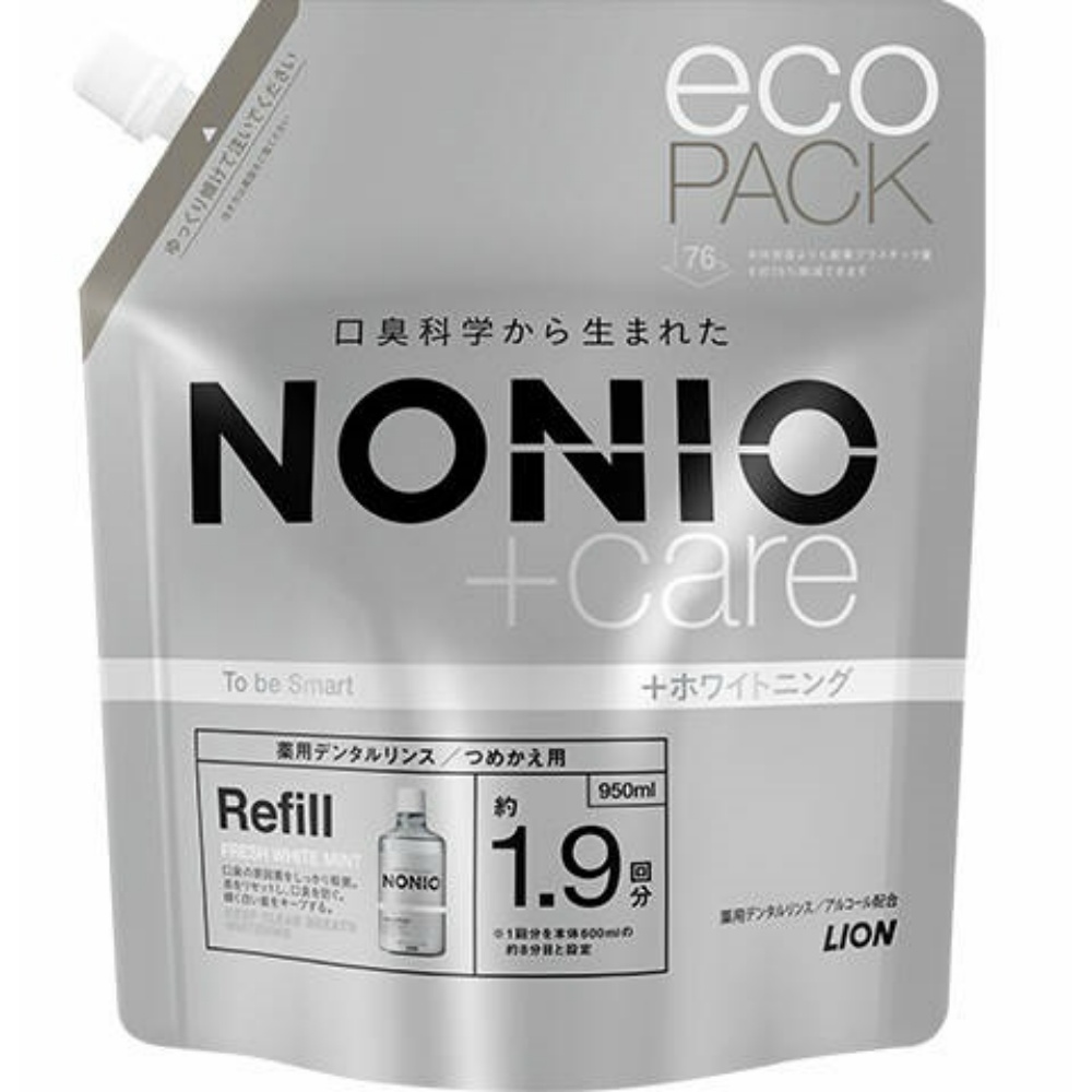 NONIO Plus Whitening Dental Rinse Refill 1/6 – Sumotori.Trade
