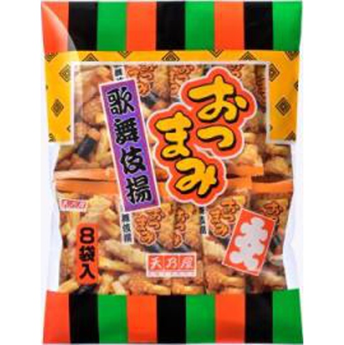 Amanoya Petit Kabukiage Rice Crackers - 3 Flavors Assortment