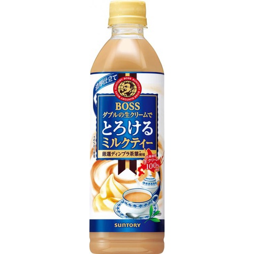 Boss Melty Milk Tea P500ml 1/24 – Sumotori.Trade