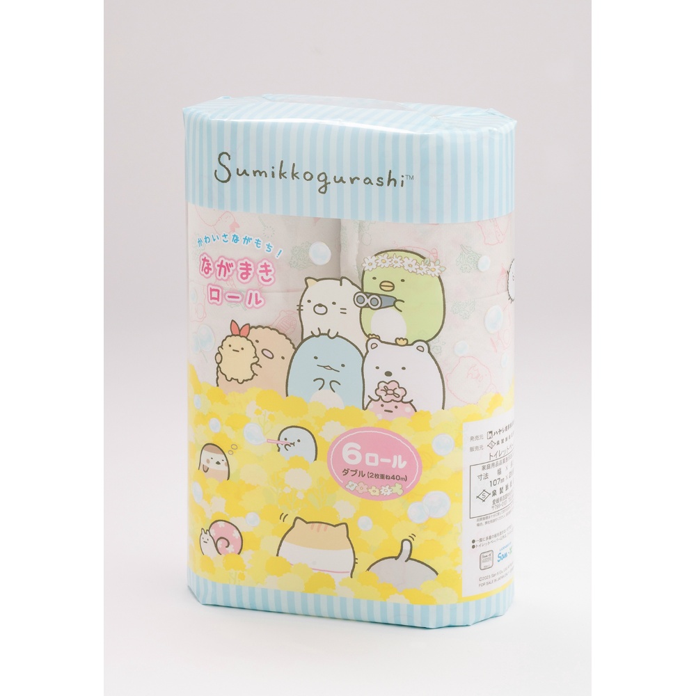 Sumikko Gurashi 6 rolls double layer 40m 1/8 – Sumotori.Trade