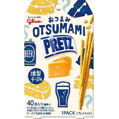 Glico Snack Pretz Smoked Cheese Flavor 24g 1/168 – Sumotori.Trade