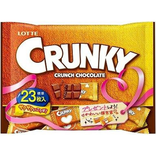 Lotte Crunchy Bag 81g 1/18 – Sumotori.Trade