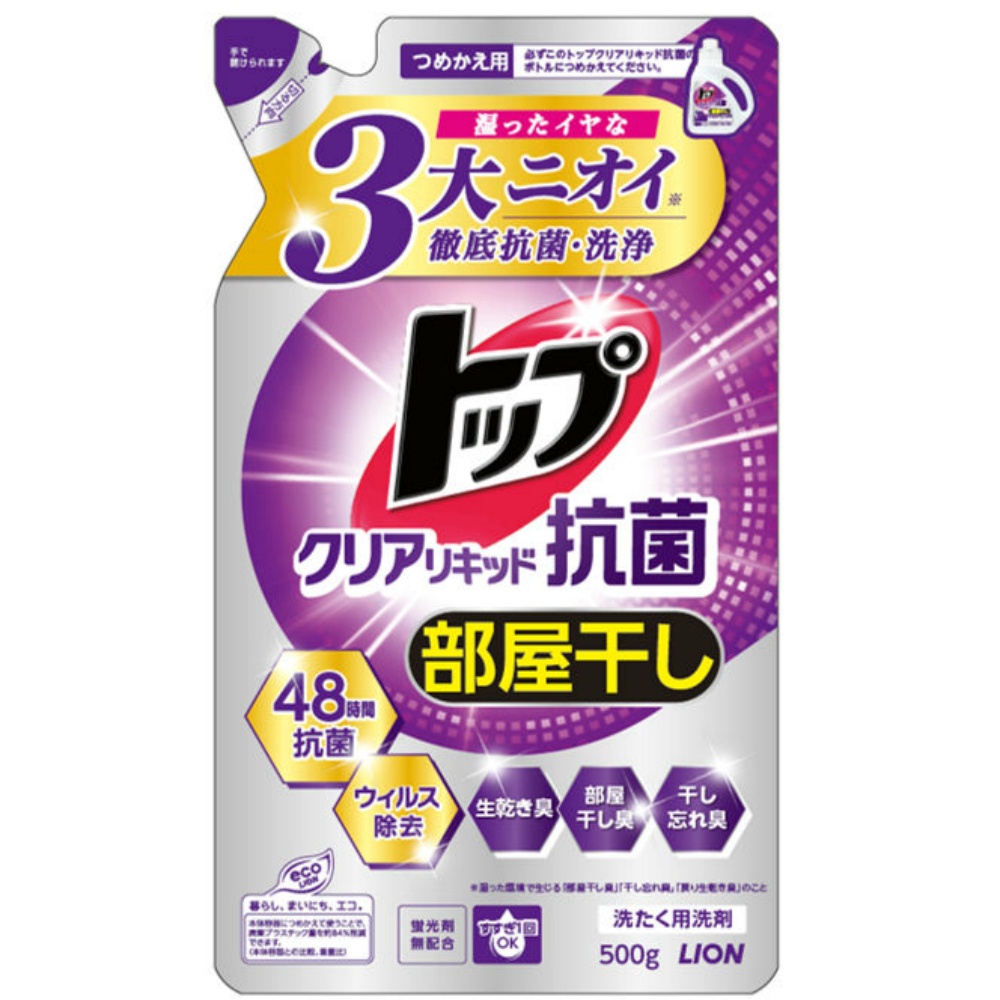 Top Clear Liquid Antibacterial Refill 500g 1/12 – Sumotori.Trade