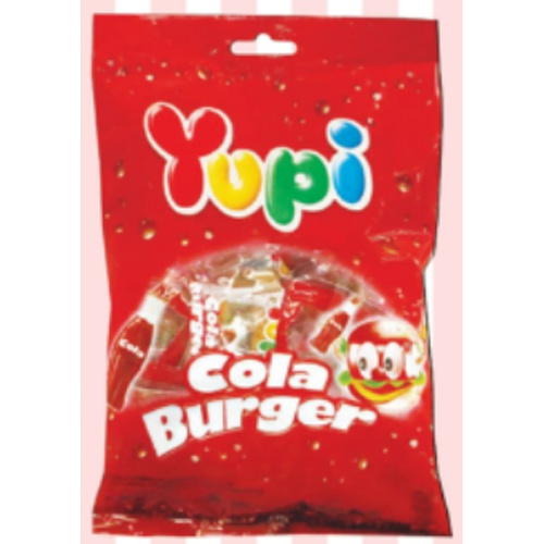 Yupi Gumi Cola Burger Bag 96g 1/24 – Sumotori.Trade