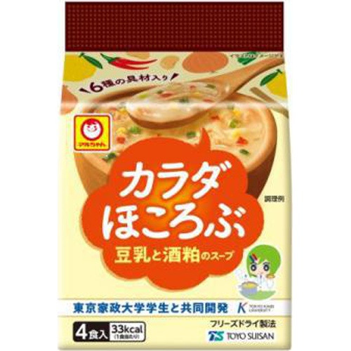 Maruchan Body-warming Soy Milk Soup 4P 1/20 – Sumotori.Trade