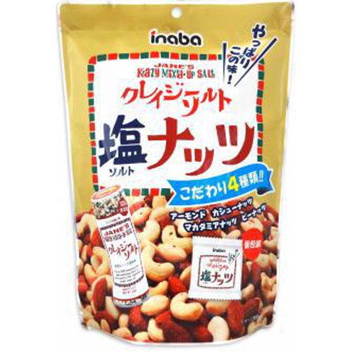 Inaba Crazy Salt Nuts  140g 1/12 – Sumotori.Trade