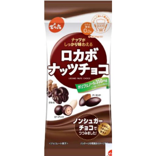 Denroku Low Carb Nuts Chocolate 36g 1/50 – Sumotori.Trade