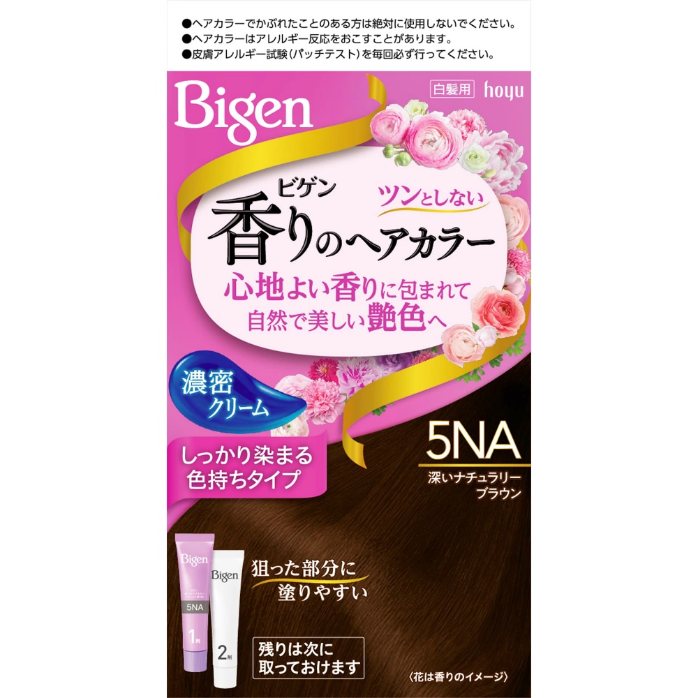 Bigen Fragrance Hair Color Cream 5NA Deep Naturally Brown 1/27 – Sumotori.Trade