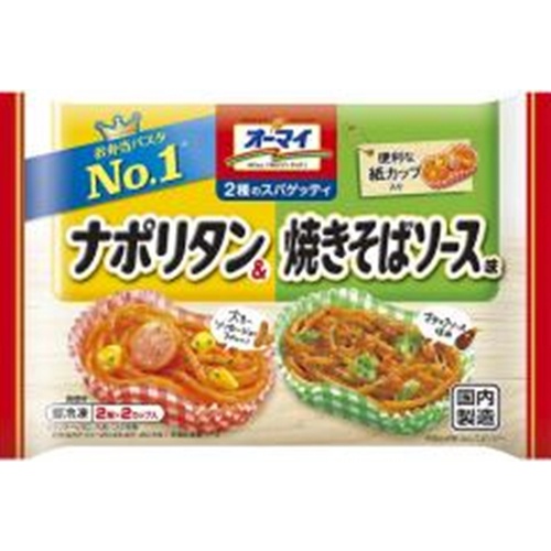 Oh My  2 types of Spaghetti Napolitana & Yakisoba 1/15 – Sumotori.Trade