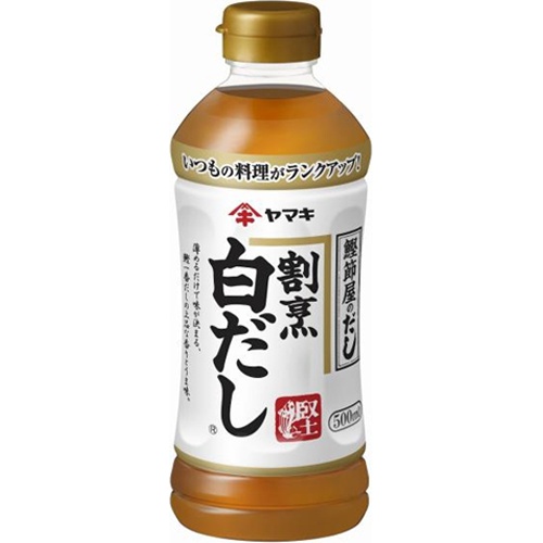 Yamaki Kappo White Dashi 500ml 1/24 – Sumotori.Trade