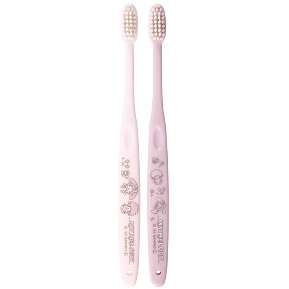 My Melody Line Design Toothbrush Set of 2 1/240 – Sumotori.Trade