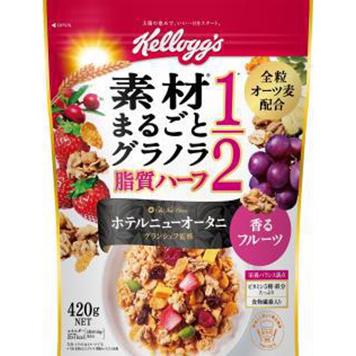 Kellogg's Whole Granola Half Fat 420g 1/12 – Sumotori.Trade