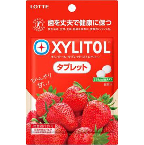Lotte Xyli Tablet Strawberry 35g 1/80 – Sumotori.Trade