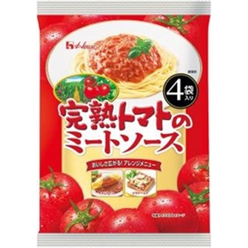House Ripe Tomato Meat Sauce 4 bags 520g 1/12 – Sumotori.Trade