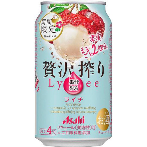 Asahi Luxury Squeezed Lychee 350ml 1/24 – Sumotori.Trade