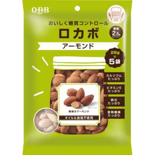QBB Low Carb Almonds 140g 1/10 – Sumotori.Trade