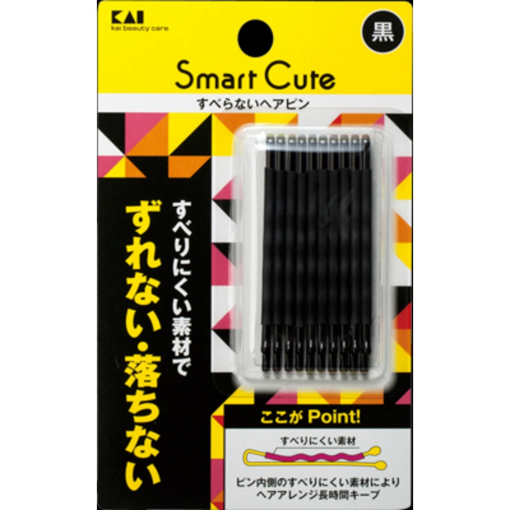 Smart Cute Non-Slip Hairpin Black HC3331 1/360 – Sumotori.Trade