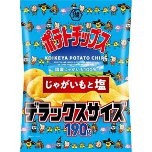 Koikeya Deluxe Potato Salted Potato Flavor 190g 1/12 – Sumotori.Trade