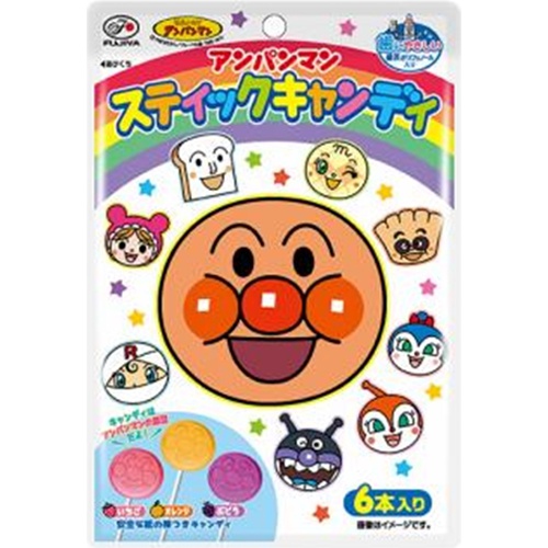 Fujiya Anpanman Stick Candy 6 sticks 1/144 – Sumotori.Trade