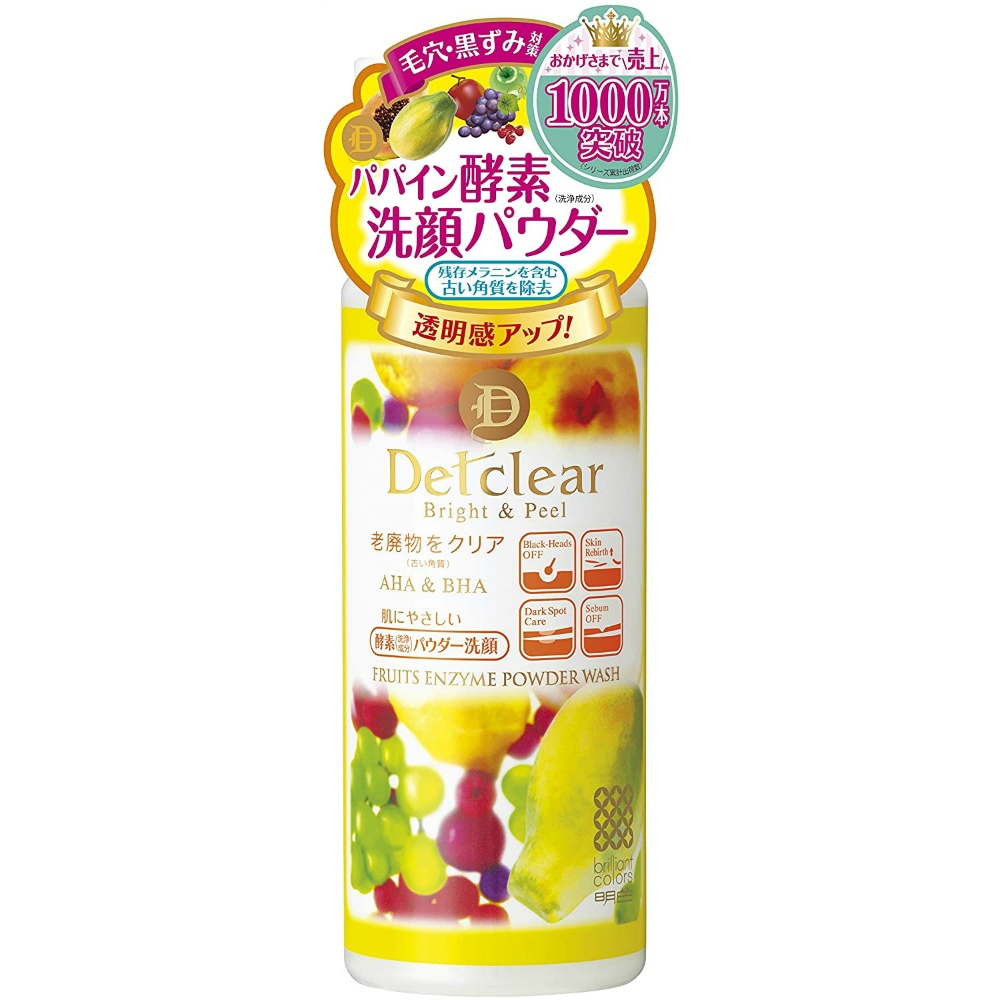 DET Clear Fruit Enzyme Powder Wash 75g 1/48 – Sumotori.Trade