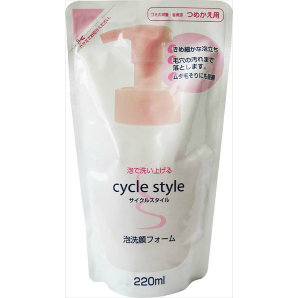 Cycle Style Foaming Facial Cleanser Refill 220ml 1/24 – Sumotori.Trade