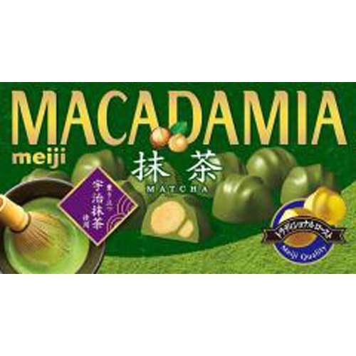 Meiji Macadamia Chocolate Matcha 9 pieces 1/80 – Sumotori.Trade