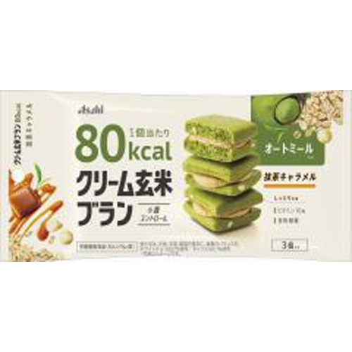 Asahi G Cream Brown Rice Bran 80KCAL Matcha Ki 1/48 – Sumotori.Trade