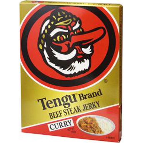 Tengu Beef Jerky Curry 200g 1/20 – Sumotori.Trade