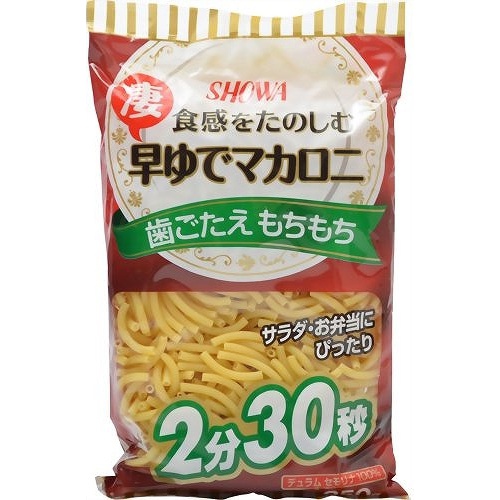 Showa Quick Boiled Macaroni 250g 1/48 – Sumotori.Trade