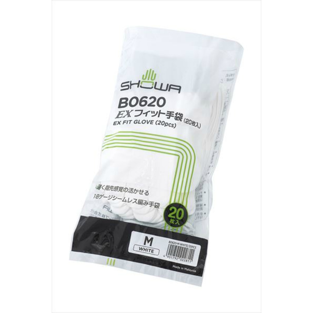 EX Fit Gloves Medium White 1/24 – Sumotori.Trade