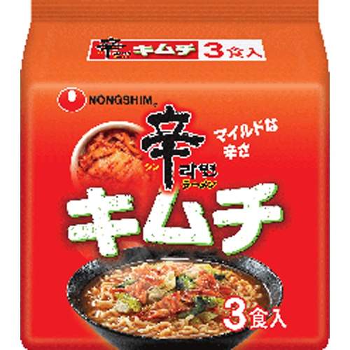 Nongshim Shin Ramen Kimchi 3 servings 1/12 – Sumotori.Trade